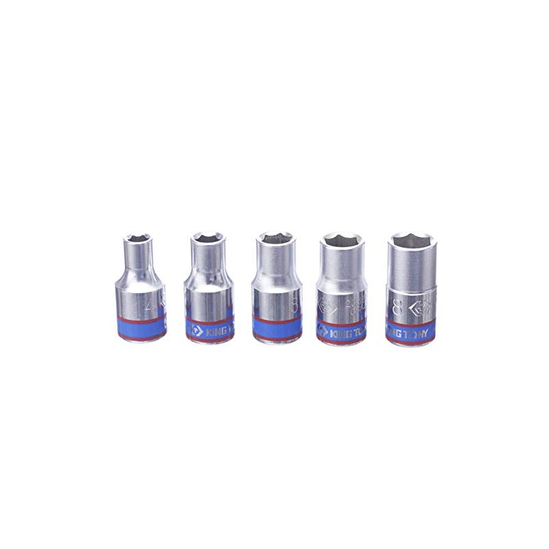 king tony 2509MR Set of Metric Sockets on Rail, Set