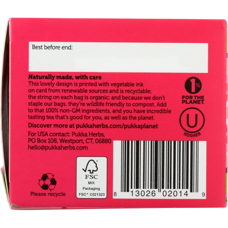 Pukka Herbs - Organic Herbal Tea Womankind - 20 Tea