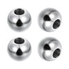 PATIKIL M8x17mm Ball Nuts Knob, 4pcs 304 Stainless Steel Round