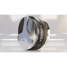 XUNADA 58.3mm Coffee Distributor & Tamper, Works with All 58mm Portafilters, Espresso Hand Tampers, 2-in-1 Adjustable Espresso Distribution Leveler & Tamping Tool