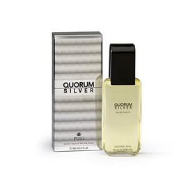 Quorum by Antonio Puig for Men - Classic, Woody Spicy Designer Cologne For Him - Cedar, Mandarin Orange And Pink Pepper Notes - Sophisticated And Portable Glass Bottle Design - 3.4 oz EDT Spray