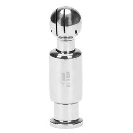 DERNORD Rotary Spray Ball Clamp Type CIP Tank Cleaning Ball 360° Spray Pattern, Stainless Steel 304 (1/2" Tri Clamp Connection)