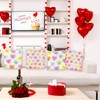 WATINC 4Pcs Valentine’s Day Candy Conversation Cute Heart Throw Pillow