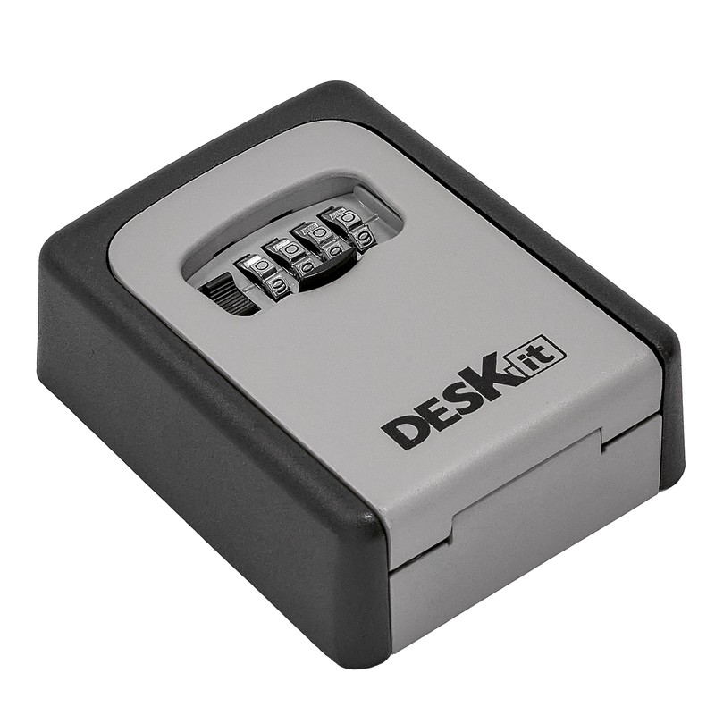 deskit Key Safe Storage Box with 4 Digit Combination –