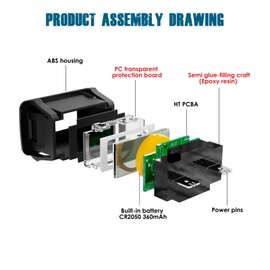 Runleader LCD Hour Meter for Maintenance,AC/DC 5V to 277V for Riding/Zero Turn Lawn Mower Leaf Trimmer Brush Cutter Generator Motorhome etc.