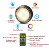 TECOMLIGHT LED Puck Lights with Remote Control, Battery Operated Wireless