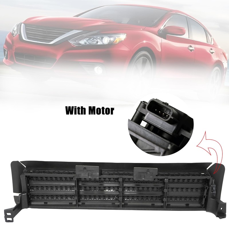 skkyoro Front Lower Active Grille Shutter With Motor Compatible with