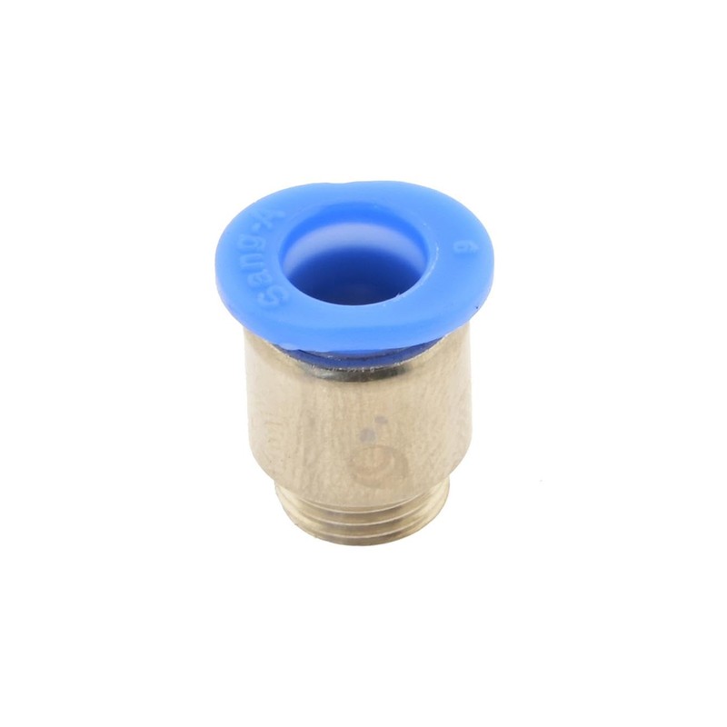 IQS Mini Straight Plug Fitting with Fine Thread M 8