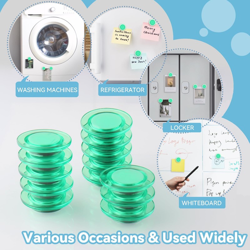 ZDZBLX Fridge Magnets - 28 Pack Mini Heavy Duty Magnets