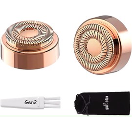 Gurelax Replacement Heads for Flawless Finishing Touch Facial Hair Removal Tool for Women, Replacement Heads for Gen 2 Painless And Smooth Face Hair Remover