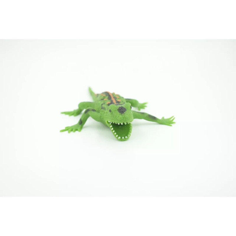Collectible Wildlife Gifts Lizard Toy, Stretchable, Squishy, Squeezable, Soft Rubber