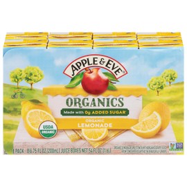 Apple & Eve, Juice Organic Lemonade, 54 Fl Oz, 8 Pack