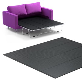 Imperius Foldable Box Spring, Bunkie Board, Bed Support Slats for Support to Streamline and Minimize The Bed, No Assembly Needed, Queen Size46''x72''