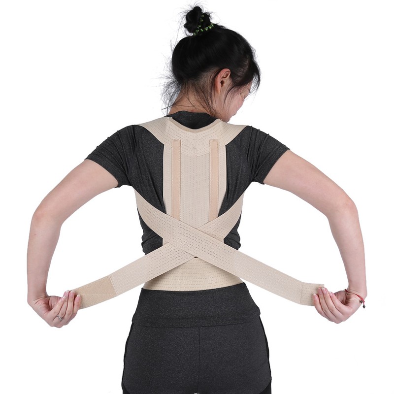 Men Women Posture Correction Waist Shoulder Chest Back Support Corrector