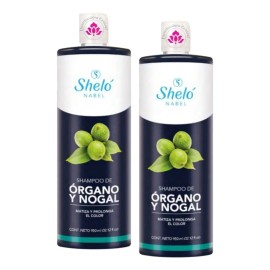 Shampoo Organo Nogal Shelo Nabel 950ml Piezas