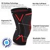 aZengear Knee Support Brace (Pair) - Compression Knee Sleeve for