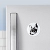CafePress Toy Fox Terrier Magnet 2.25" Round Magnet, Refrigerator Magnet