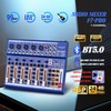 Professional 7-Channel Audio Mixer, Bluetooth 5.0, 24-bit DSP Effects, USB/MP3