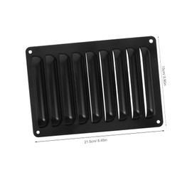 NOLITOY 1 Set Rv Air Vent Cover Louvered Ventilation Grille for Rvs Buses and Yachts Optimal Airflow with Effortless Installation Fit for Quick Setup and Applications
