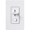 Lutron Skylark Dimmer Switch, Magnetic Low-Voltage 450-Watt/600 VA, Single-Pole, SLV-600P-WH,