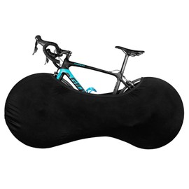 Black Bicycle Cover, Washable Bicycle Protective Cover, Bicycle Tarpaulin Bicycle Garage Indoor Dustproof Bicycle Protective Cover, Bicycle Cover for Mountain Bikes and Road Bikes