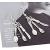 Kinteshun Kitchen Tableware Charms Baking Cooking Knife Fork Spoon Plate