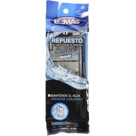 Fancy Pets Lomas Repuesto para Filtro AquaJet Slim Pro Compatible con Modelos 40 60 80 y 120 Contiene 2 Piezas