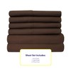 Full Size Bed Sheets - 6 Piece 1500 Supreme Collection