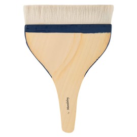 Creative Mark Mandalay Artist Goat Hair Hake Brush, Super Soft Hair for Holding Color for Large Surface Coverage, Size 8"