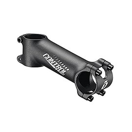 Control Tech One Alloy Drop Stem with +/17 Degree Laser-Etched Logo, Black, 90mm