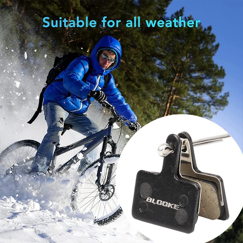 4 Pairs High-Performance Bicycle Disc Brake Pads for Shimano -