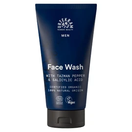 Urtekram - Men's Face Soap - Facial Cleansing with Tazman Pepper & Salicylic Acid - Effectively Removes Impurities - 150 ml - Vegan, Organic, Natural Origin