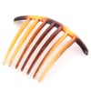 JewelVOX Hair Accessories, Simple, Evening Roll, Comb, Black, Brown, Select