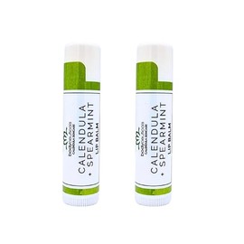Body Orgánico ceuticals Spearmint Plus Caléndula Lip Balm Stick, 0,15 onzas