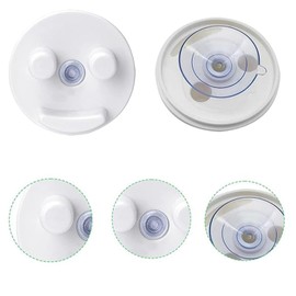 RXKFIGX 2 Pcs Smiley Face Sponge Holder Smiley Face Sink Sponge Holder with Suction Cup Smiley Face Sponge with Suction Cup Installation for Kitchen and Bathroom (Sponges Not Included)