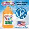 Colorations Paraben-Free Tempera Paint for Kids - 1 Gallon, Vibrant