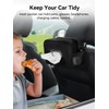 Multi-Functional Car Tissue Holder with ‌2 Storage Nets, Upgraded PU