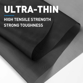 HOMWMPA High Density Window Screen Roll, Pollen Guard Screen for Air Filtration, Blocks Pollen and Dust, 135 Mesh Anti-Allergy Window Screen Replacement, 39 x 99 inch