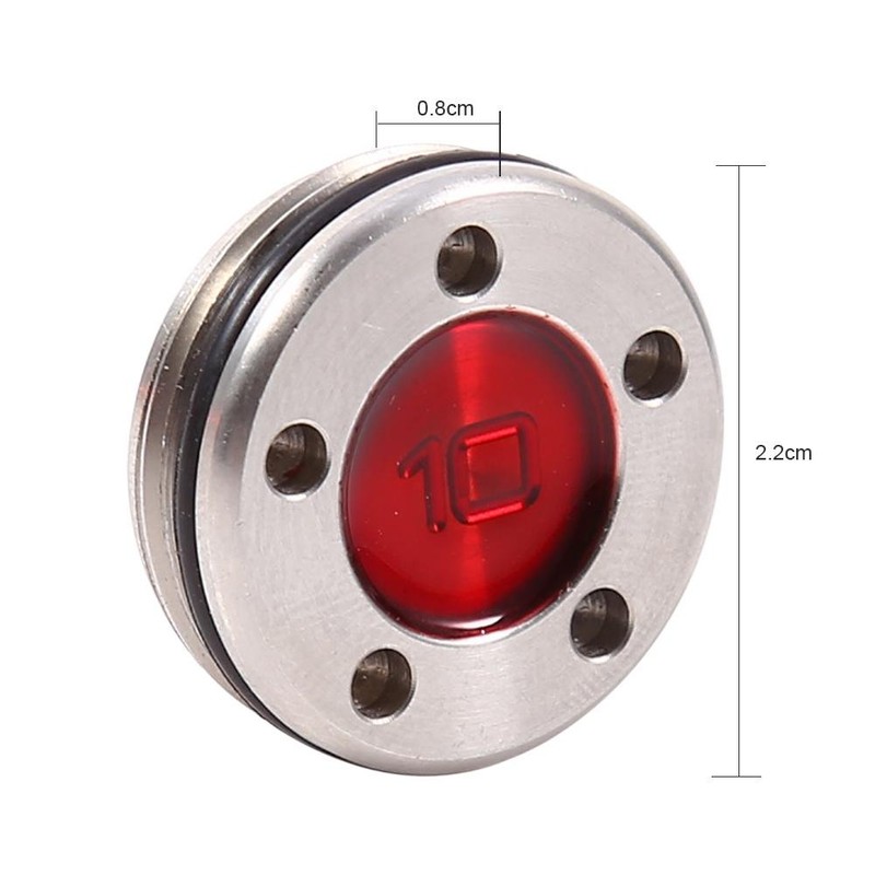 Scotty Cameron Wrench,Putter Weight Wrench Tool,2Pcs Red Putter Weights +