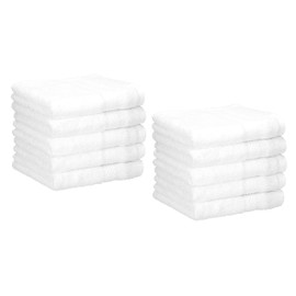 Betz Palermo Soap Cloths Set - 10-Piece Soap Cloth Set - Hand Towels - 30 x 30 cm White