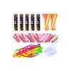 Pulseras TOYGAGADE Fluorescent Multicolor 500 Pack Luminosas 12h Fiesta