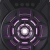 Portable Karaoke Machine Multifunction Cool Lighting Plug in Card Deep
