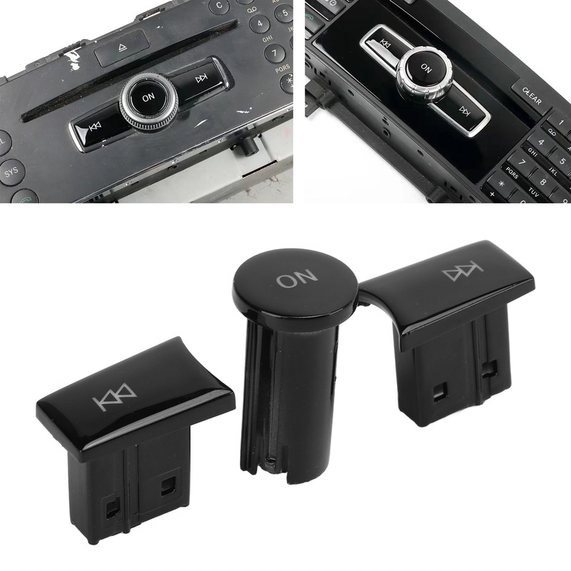3Pcs set Radio Volume Adjust Control Button Knob Replacement for