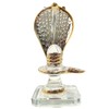 KLEO Glass Shiva Lingam Shiv Ling Idol Murti for Daily