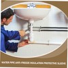 TEHAUX 2pcs Sponge Insulation Covers for Pipes Water Insulation Tubing
