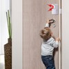 Mengshen Wireless Door Alarm, 4-Pack Small Wireless Magnetic Sensor Warning