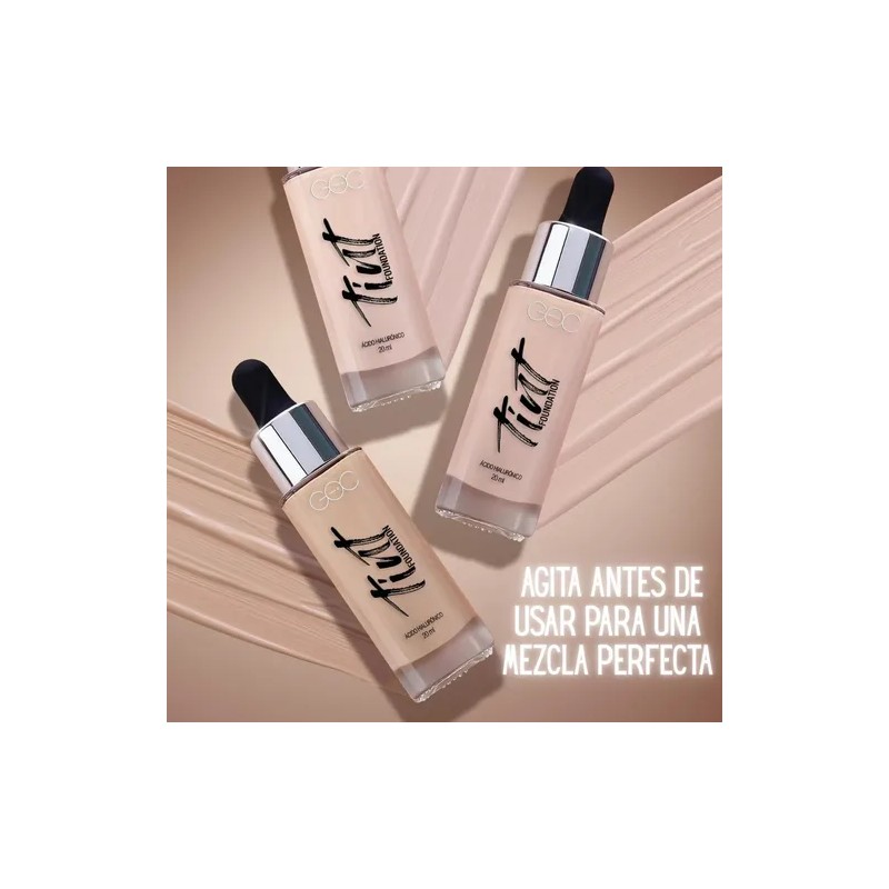 Goc Maquillaje Tint Foundation Previene Líneas De Expresión