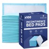 Bazaar 100 x Disposable Incontinence Bed Pads 40 x 60cm