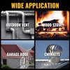 VIVIDA #6 Silicone Metal Roof Pipe Flashing Boot, High Temp