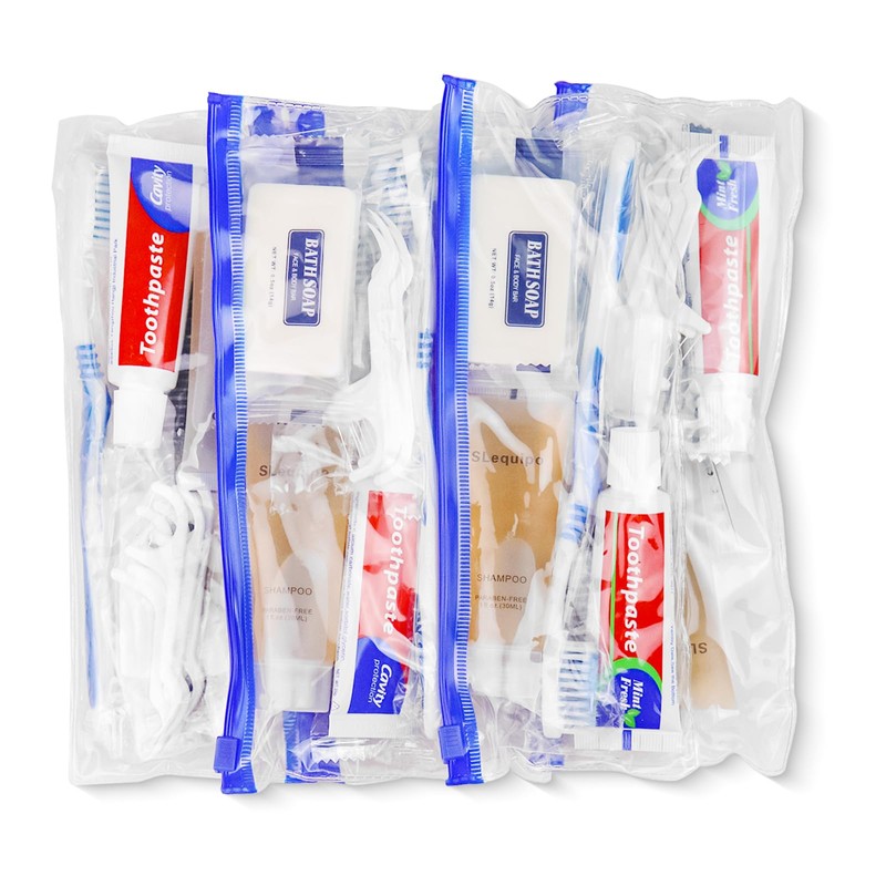 SLequipo Pack of 3 Hygiene Kit, Hygiene Kit Bulk, Individually
